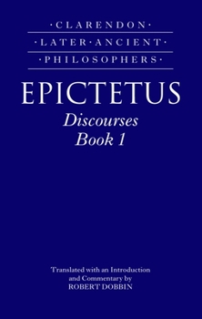 Paperback Epictetus: Discourses, Book 1 Book