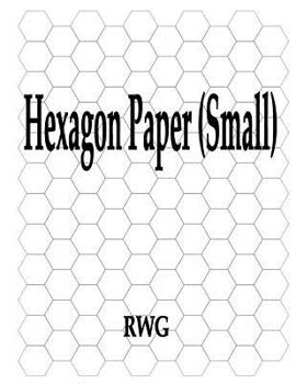 Paperback Hexagon Paper (Small): 50 Pages 8.5" X 11" Book