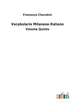 Paperback Vocabolario Milanese-Italiano: Volume Quinto [Italian] Book