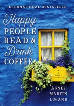 Paperback Happy People Read and Drink Coffee Book