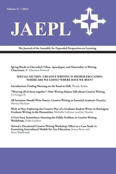 Paperback Jaepl 27 (2022): The Journal of the Assembly for Expanded Perspectives on Learning Book