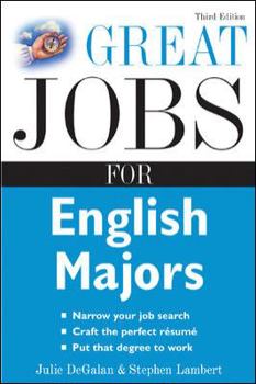Paperback Great Jobs for English Majors Book