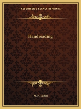 Paperback Handreading Book