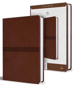 Biblia RVR 1960 Letra Grande Tamaño Manual, Símil Piel Marrón, Edición Económica / Spanish Bible RVR 1960 Handy Size Large Print Brown Leathersoft,