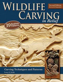 Paperback Wildlife Carving in Relief: Carving Techniques and Patterns Book