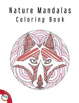 Paperback Nature Mandalas Adult Coloring Book