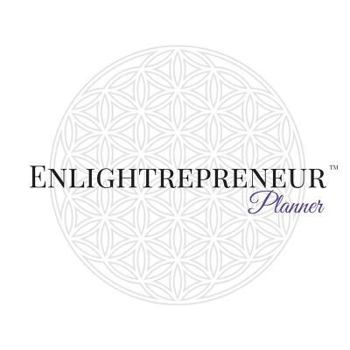 Paperback Enlightrepreneur Planner - A full colour workbook and journal for luminary lady leaders Book