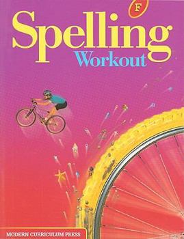 Paperback Spelling Workout, Level F Book