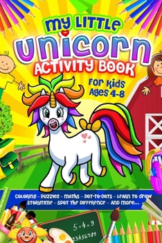 Paperback My Little Unicorn Activity Book