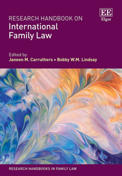 Hardcover Research Handbook on International Family Law (Research Handbooks in Family Law series) Book