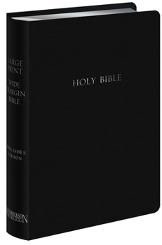 Bonded Leather Large Print Wide Margin Bible-KJV [Large Print] Book