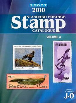 Paperback Scott Standard Postage Stamp Catalogue, Volume 4: Countries of the World J-O Book