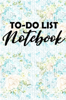 To-Do List Notebook: 6x9 inch Daily Planner Journal, To Do List Notebook, Daily Organizer, Watercolor Floral Design