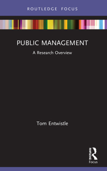 Paperback Public Management: A Research Overview Book