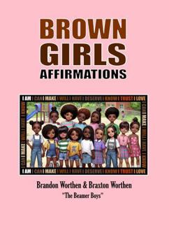 Paperback Brown Girls Affirmations Book