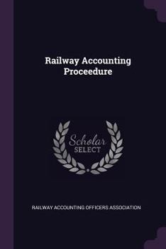 Paperback Railway Accounting Proceedure Book