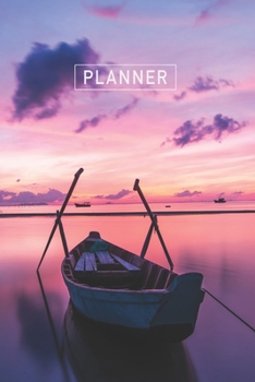 Paperback Planner: Sunrise 1 Year Daily Planner (12 Months) - Vacation Nature Sunset - 2020 - 2021 - 365 Pages for Planning - January 20 Book