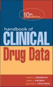 Paperback Handbook of Clinical Drug Data Book