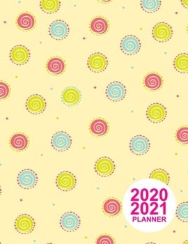 2020 2021 Planner: Pretty Two Year Monthly Weekly Daily Calendar Planner | 24 Months Jan 2020 to Dec 2021 For Academic Agenda Schedule Organizer Logbook and Daily Journal | Product Code CX 0006792