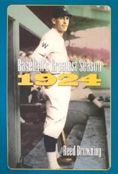 Hardcover Baseball's Greatest Season, 1924 Book