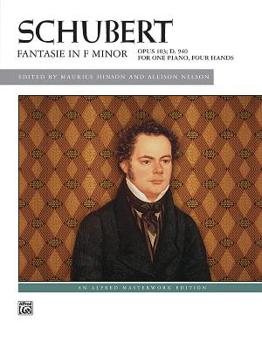 Paperback Schubert: Fantasie in F Minor, Opus 103; D. 940 Book