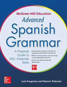 Paperback McGraw-Hill Education Advanced Spanish Grammar Book