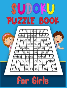 Paperback Sudoku Puzzle Book For Girls: Challenging and Fun Sudoku Puzzles for Clever Girls-Excellent Sudoku puzzle for Girls Book