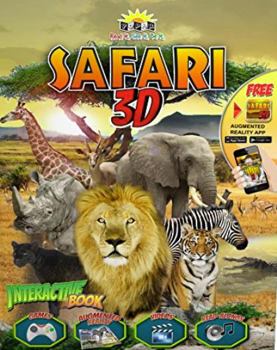 Toy POPAR READ IT. SEE IT. BE IT. Safari 4D Interactive Smart Book and App Book