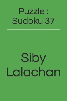 Puzzle : Sudoku 37
