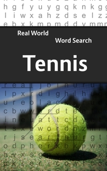 Paperback Real World Word Search: Tennis Book