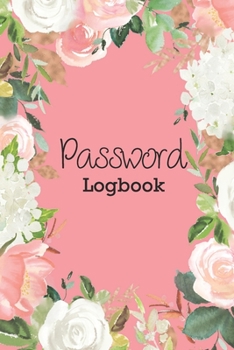 Paperback Password Logbook: Internet Password Organizer With Alphabetical Tabs Book