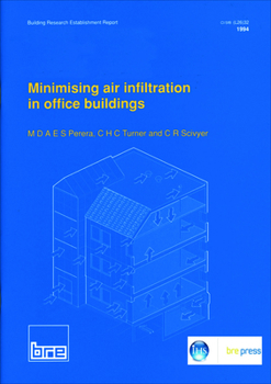 Paperback Minimising Air Infiltration in Office Buildings: (Br 265) Book