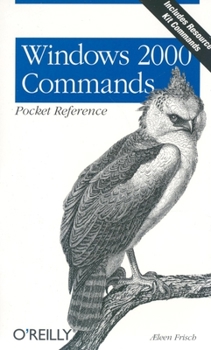 Paperback Windows 2000 Commands Pocket Reference Book