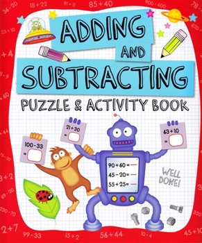 Paperback Adding and Subtracting Puzzle and Activity Book