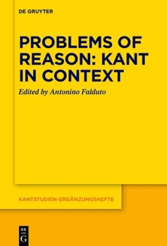 Hardcover Problems of Reason: Kant in Context Book