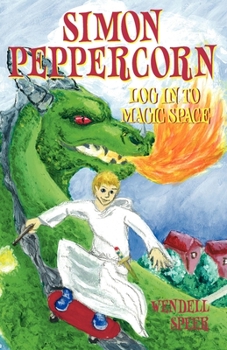 Paperback Simon Peppercorn, Log in to Magic Space Book