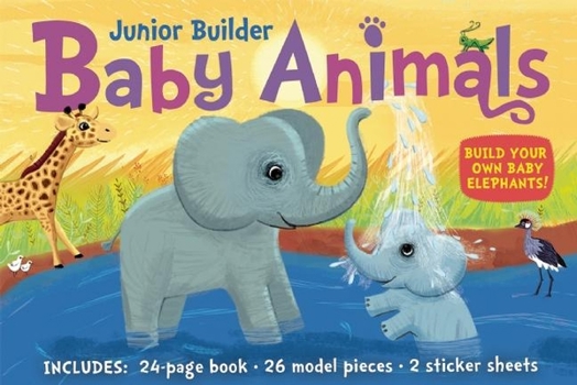 Paperback Junior Builder: Baby Animals Book