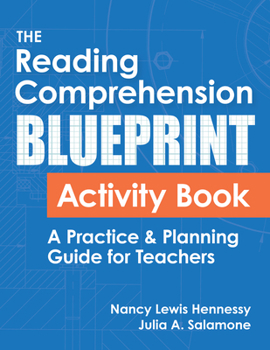 Paperback The Reading Comprehension Blueprint Activity Book: A Practice & Planning Guide for Teachers Book