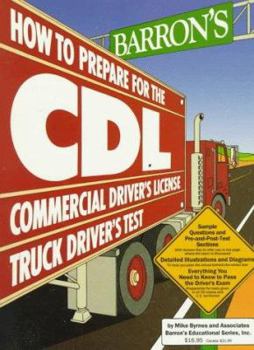 Paperback How to Prepare for the Commercial Driver's License Truck Driver's Test Book