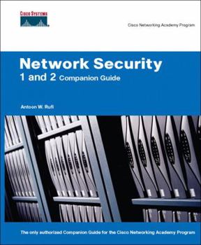 Hardcover Network Security 1 and 2 Companion Guide [With CDROM] Book