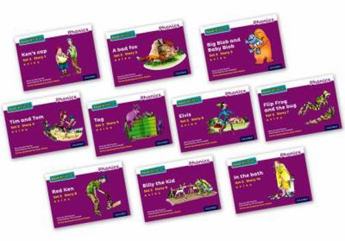 Paperback Read Write Inc. Phonics: Purple Set 2 Storybooks Mixed Pack of 10 Book