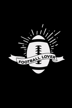 Football lover: 6x9 Football | blank with numbers paper | notebook | notes