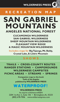 Map Map San Gabriel Mountains Book