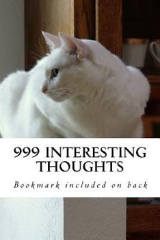 Paperback 999 Interesting Thoughts Book