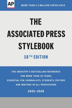 Paperback The Associated Press Stylebook: 2026-2028 Book