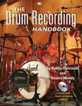 Paperback The Drum Recording Handbook [With DVD] Book