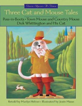 Hardcover Three Cat and Mouse Tale Book