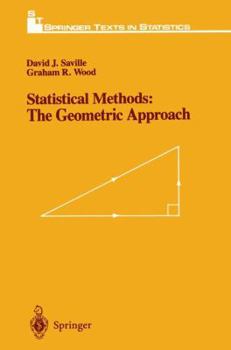 Hardcover Statistical Methods: The Geometric Approach Book