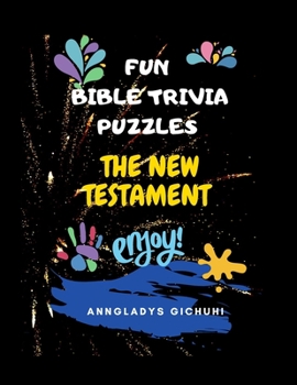 Paperback Fun Bible Trivia Puzzles: The New Testament Book