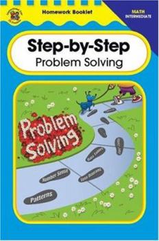 Paperback Step-By-Step Problem Solving Homework Booklet, Intermediate (Homework Booklets) Book